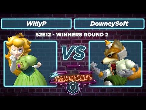 The Nightclub S2E12: WillyP (Peach) vs DowneySoft (Fox) - WR2 SSBM
