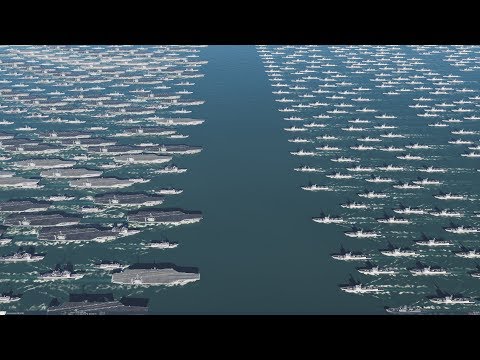 USA vs CHINA NAVAL WAR - DCS World 2.5 (4K Gameplay)