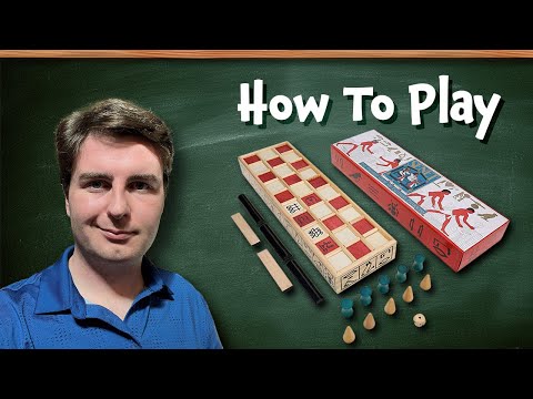 Ancient Game of Senet | How to Play Board Games | Learn to Play Board Games