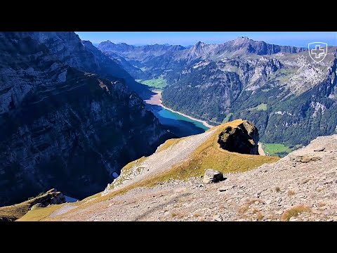 Climbing Vorder Glärnisch from Klöntalersee (2021/10/01)