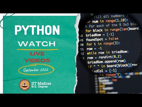 Python Open Session Week 2