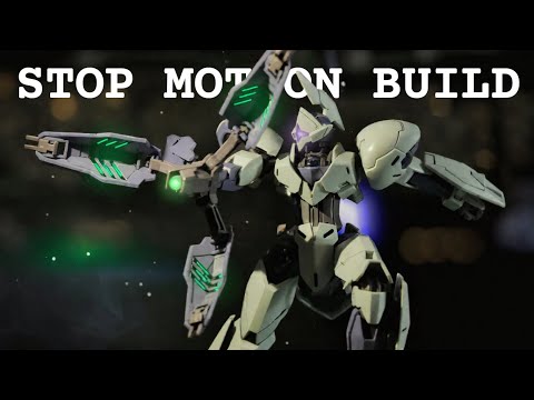 HG Michaelis (CFK-029 ミカエリス) Stop Motion Build -  Gundam The Witch From Mercury #gundam