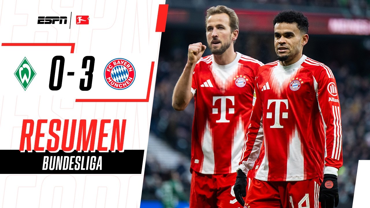 LA FÓRMULA DEL ÉXITO: ASISTENCIA DE LUCHO, GOLES DE KANE | Werder Bremen 0-3 Bayern Munich | RESUMEN