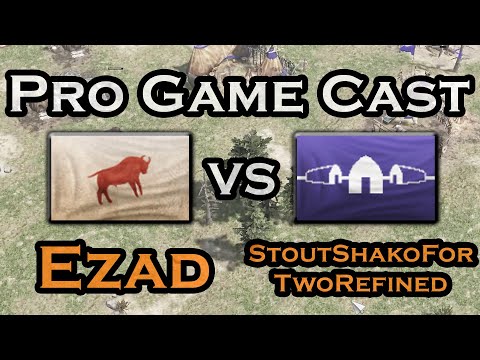 Age of Empires 3: DE Cast: Ezad vs StoutShakoForTwoRefined - War Chiefs im Zweiten!