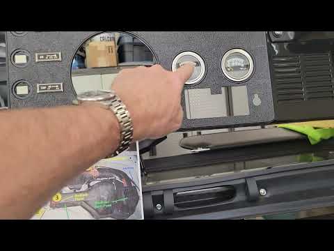 Jeep CJ7 1981 258 Behind the dash wiring walkthrough