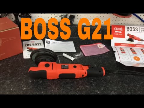 The BOSS G 21MM Long Throw Orbital Polisher!!
