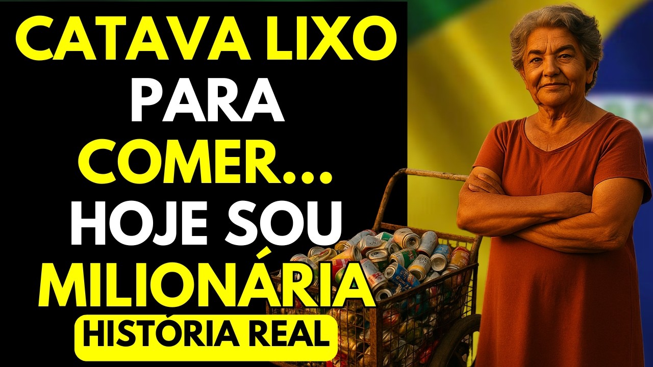 HISTÓRIA REAL 💔 MEUS FILHOS ZOMBAVAM DE MIM POR CATAR LATINHAS… ATÉ QUE FIQUEI MILIONÁRIA COM ISSO