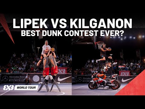 Lipek vs Kilganon 🤯🍿 BEST DUNK CONTEST EVER? FIBA 3x3 World Tour Abu Dhabi 2015 | 3x3 Basketball