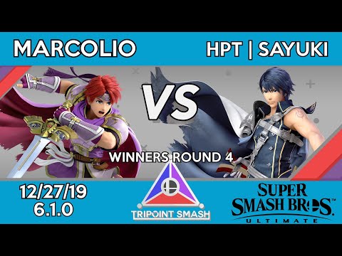 Tripoint Smash 90 - Winners Round 4 - Marcolio(Roy) Vs. HPT | Sayuki(Chrom)