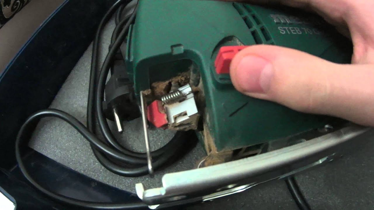 Лобзик Metabo STEB 70 Quick (601040000)  570Вт 3300ход/мин 70мм-дер 6мм-мет маятниковый в коробке