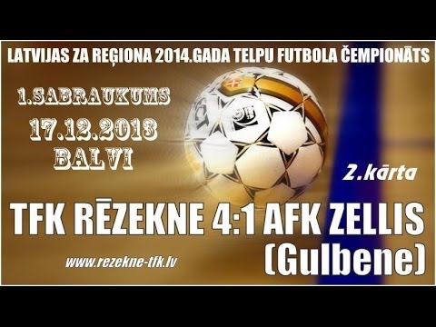 17.12.13. TFK RĒZEKNE - AFK ZELLIS (2.kārta)