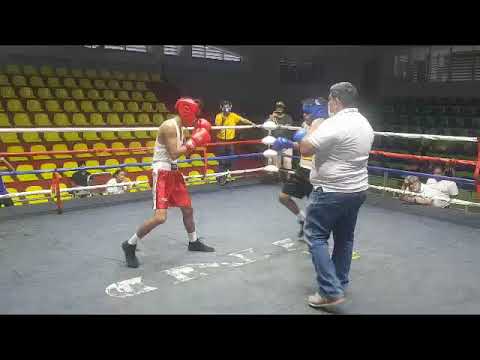ELIECER MORALES VS FIDEL NOGUERA. 123 LBS. MIERCOLES 23 AGOSTO 2023. BOXEO AMATEUR.  MANAGUA.