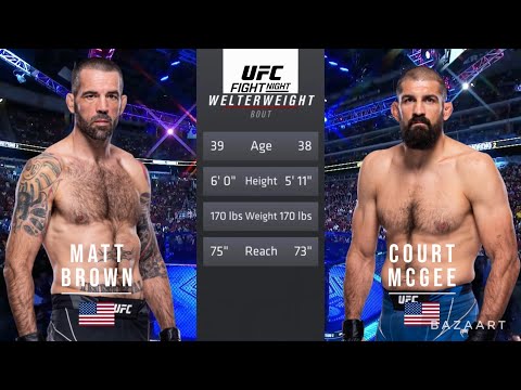 Matt Brown vs Court McGee full fight