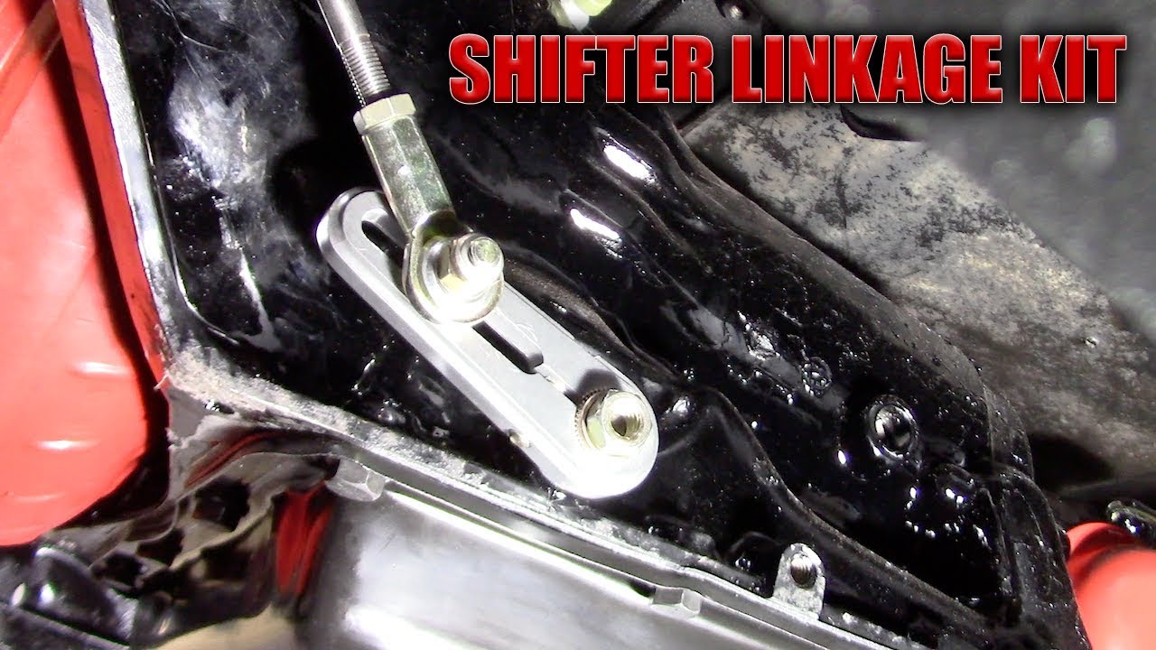 Transmission Shift Linkage Kit Installed - Chevy C10