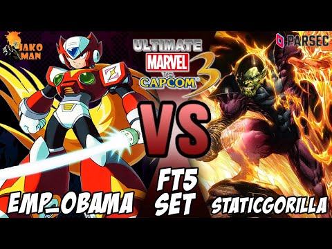 UMVC3 Parsec FT5 Set - EMP_Obama VS StaticGorilla