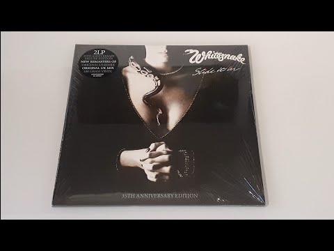 Whitesnake - Slide It In - 35th Anniversary Edition Vinyl Unboxing