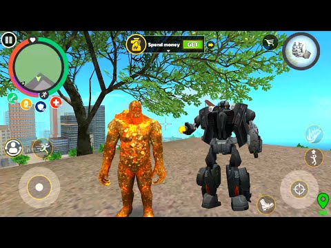 Rope Hero: Vice Town (Mutant– Superhero Fight with army) | Games Kon | HD Android Gameplay