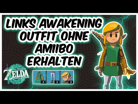 Links Awakening Outfit ohne Amiibo bekommen | Erwachen Set Alle Fundorte Zelda Tears of the Kingdom