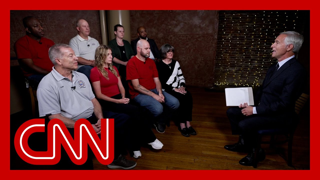 These undecided voters said Harris’ speech made up their minds. Hear why