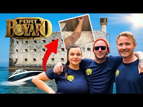 SKADAD PÅ FÅNGARNA PÅ FORTET!