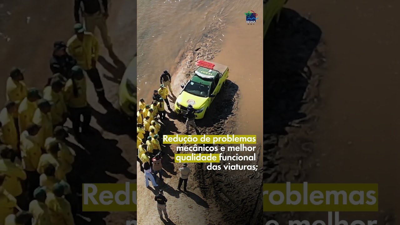 O Ibama/MT realizou capacitação de direção veicular defensiva para condutores do Prevfogo