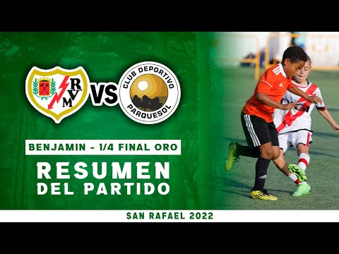 RESTV / Rayo Vallecano 1 - Parquesol 2 / BENJAMÍN / 1/4 Final - Fase ORO