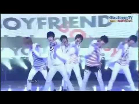 110807 SBS Inkigayo Boyfriend - You & I