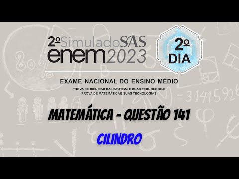 2º SAS ENEM 2023 - Q 141 (CILINDRO): O torneamento é um processo utilizado para se fabricar peças...