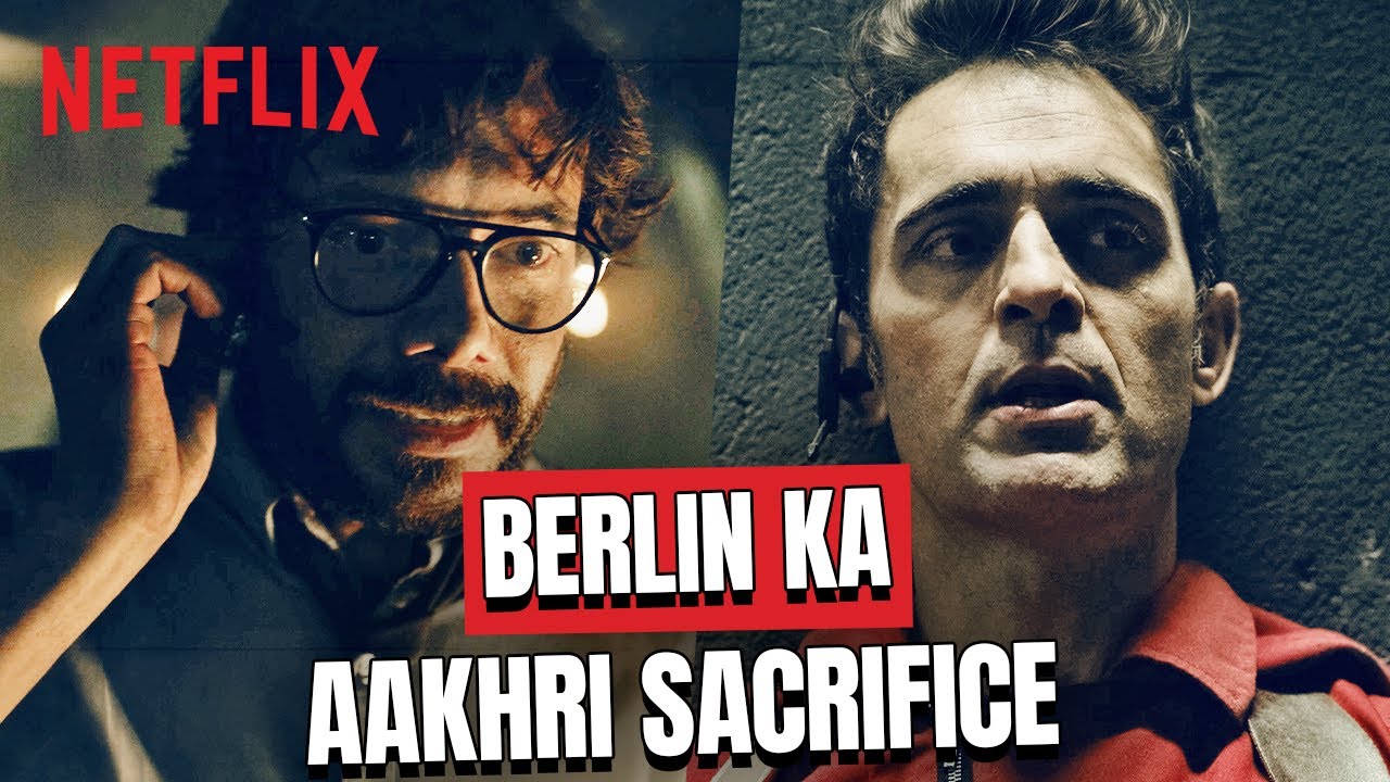 Berlin’s FINAL SACRIFICE 🥹❤️‍🩹 | Hindi Dub | Money Heist | Netflix India