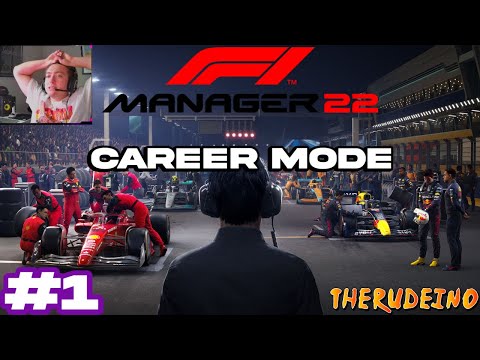 F1 Manager 2022 CAREER MODE Part 1: AN UNBELIEVEABLE RESULT IN OUR FIRST RACE IN F1!
