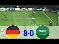 Germany 8 X 0 Saudi Arabia Hat Trick Of Miroslav Klose World Cup 2002 Extended Goals Highlights