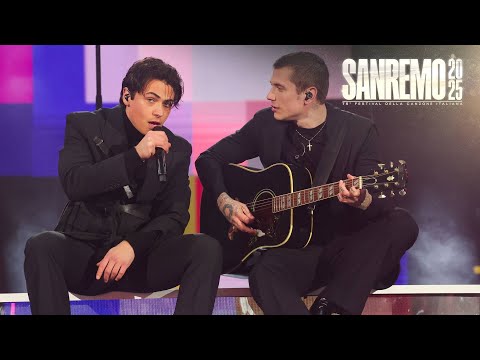 Sanremo 2025 - Benji & Fede cantano “Dove e quando”