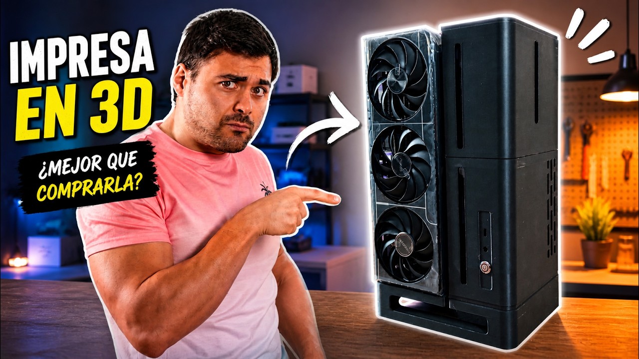He IMPRESO en 3D este PC ITX… ¿mejor que comprar una caja? 🤯