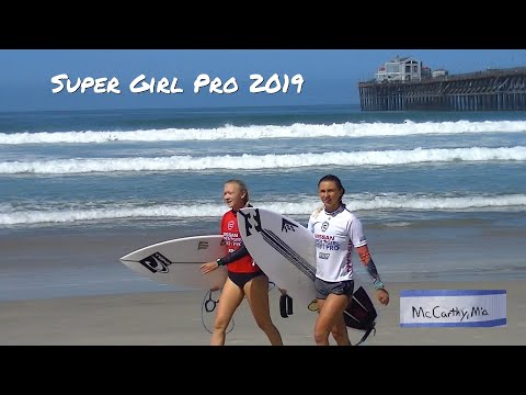 Mia McCarthy Super Girl Pro surfing highlights