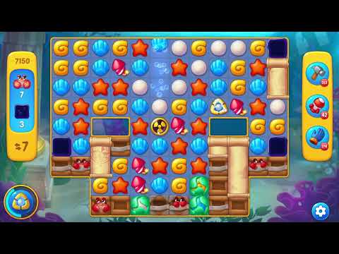 Fishdom 7150 Level - 19 moves - NO BooSTERS