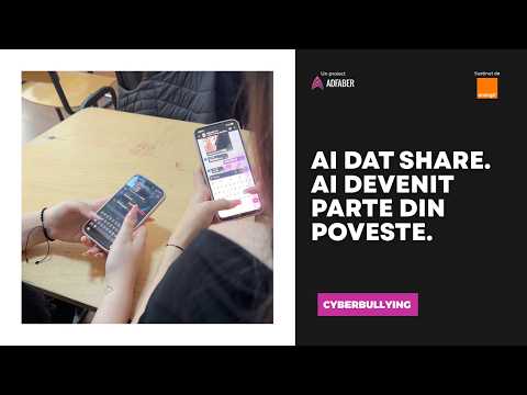 Cyberbullying-ul nu se răspândește singur