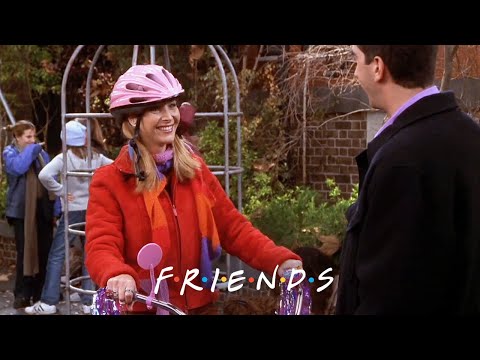 Ross Gets Phoebe Her First Bike | Friends