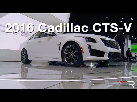 2016 Cadillac CTS-V – Redline: First Look – 2015 Detroit Auto Show