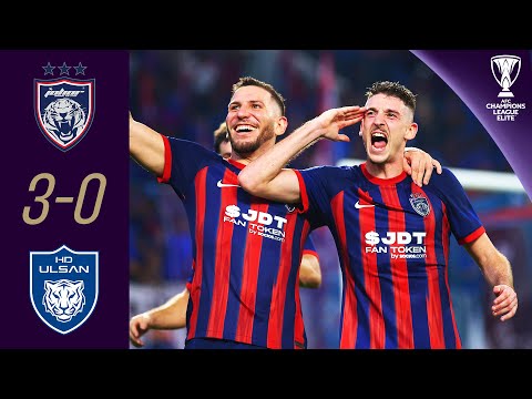 JDT secure 2nd win | Johor (MAS) - Ulsan HD (KOR) | Highlights | AFC Champions League Elit...