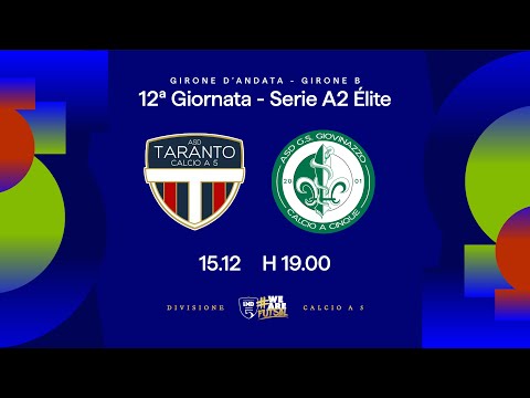 New Taranto-Defender Giovinazzo 3-4 | 12ª giornata | Serie A2 Élite 2025/2026 - Girone B