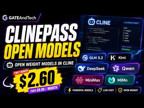 🚀 ClinePass: Open Models in Cline for Just $2.60!