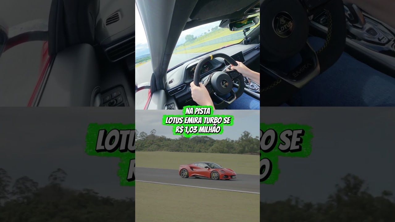 NA PISTA COM O LOTUS EMIRA TURBO SE: Como ele se comporta no limite? 🏎️⚡