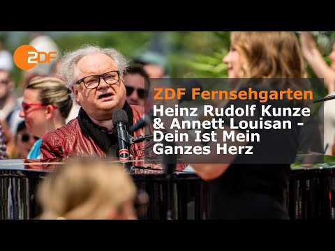 Heinz Rudolf Kunze, Annett Louisan – "Dein Ist Mein Ganzes Herz“  | ZDF-Fernsehgarten