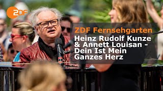 Heinz Rudolf Kunze, Annett Louisan – &quot;Dein Ist Mein Ganzes Herz“  | ZDF-Fernsehgarten