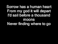 Nightwish - Sleeping Sun (original version - with lyrics)