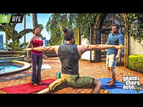 GRAND THEFT AUTO 5 | NEXT-GEN ULTRA REALISTIC GRAPHICS MOD | WALKTHROUGH PART 22 [4K HDR]