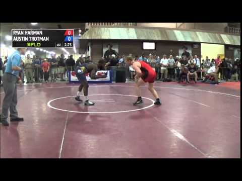 86 kg R2 - Ryan Harman (Navy Marine Corps) vs Austin Trotman (TMWC)