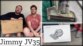 JIMMY JV35 - BED ANTI MITE - VACUUM CLEANER UNBOXING & DEMONSTRATION! (We Found Other Uses!)