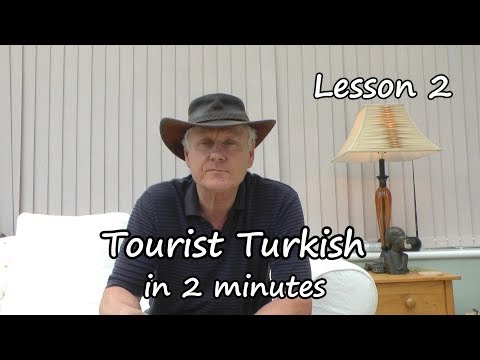 Learn Turkish in 2 minutes     Lesson 2