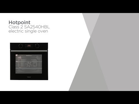 Hotpoint Class 2 SA2540HBL Electric Oven - Black | Product Overview | Currys PC World